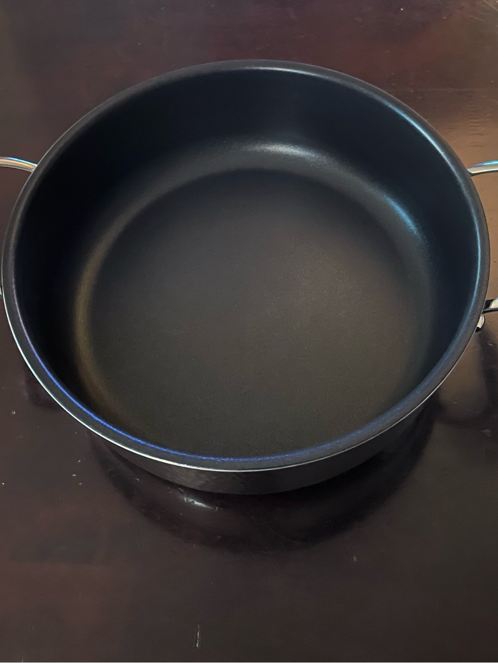 Stainless Steel Hammered Covered Casserole Pan - Silver - Picture 2 of 4